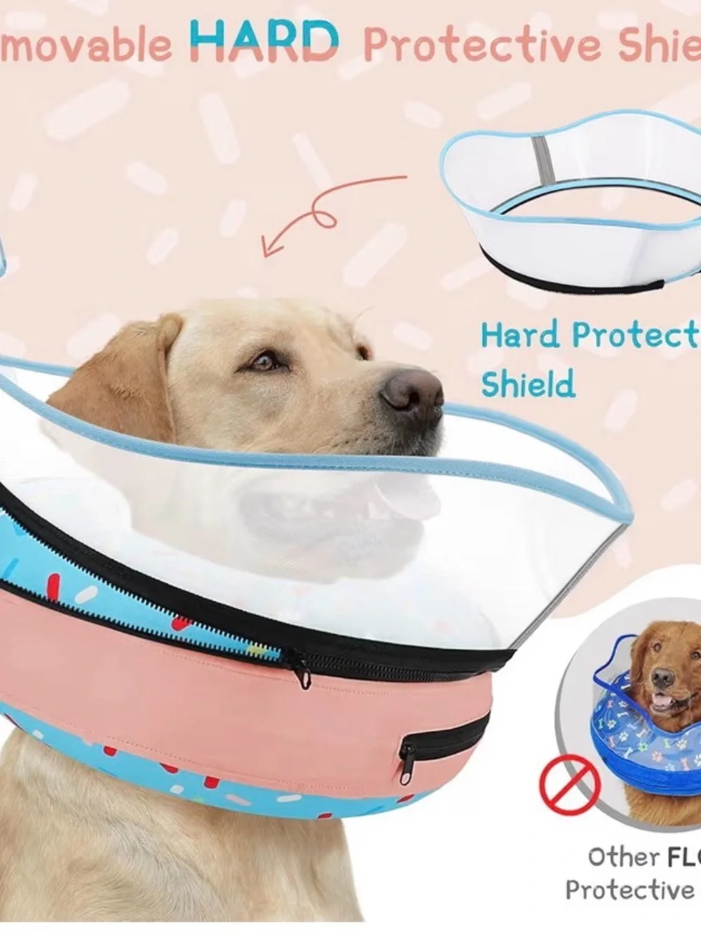 Inflatable Dog Collar Size M